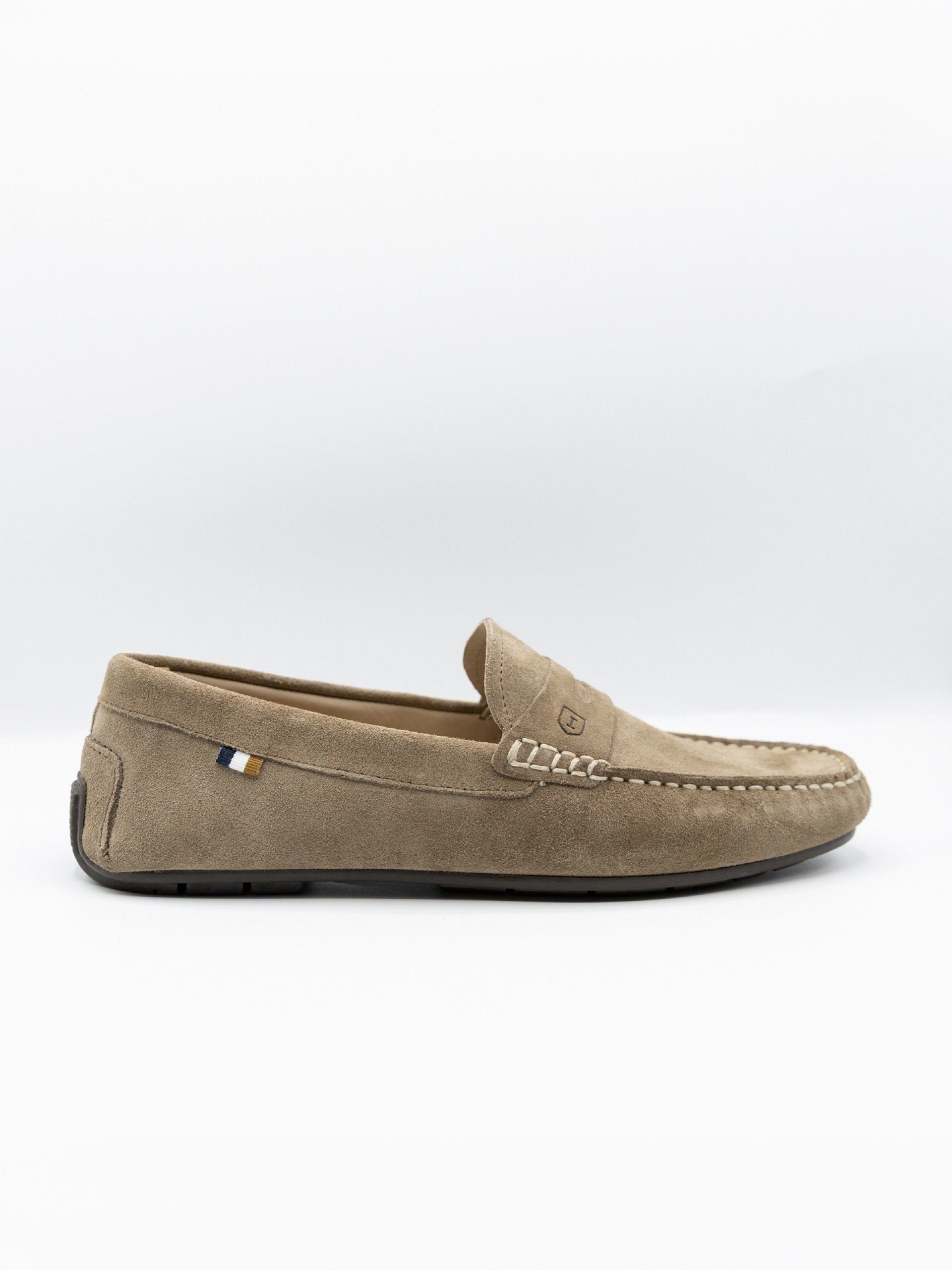 Mocasín casual de piel