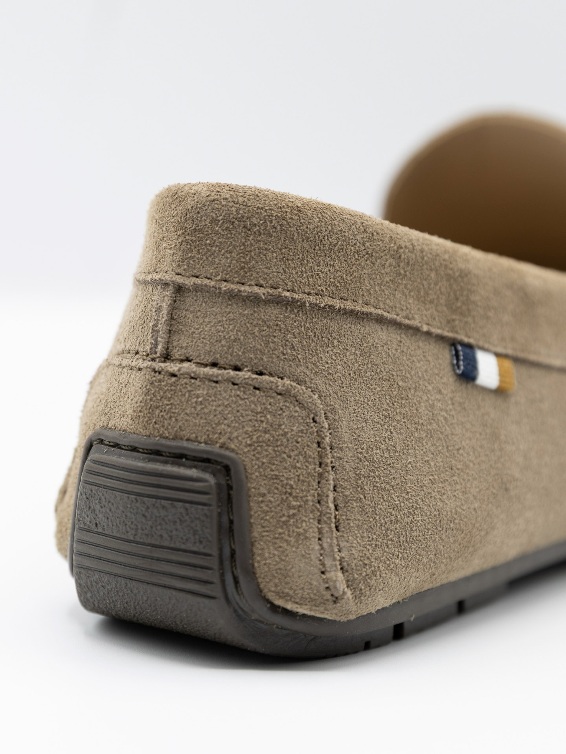 Mocasín casual de piel