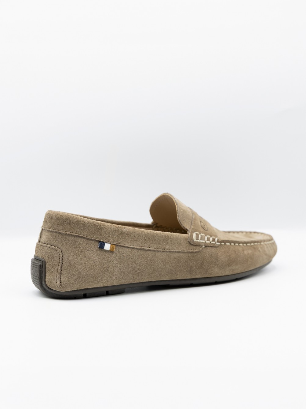 Mocasín casual de piel
