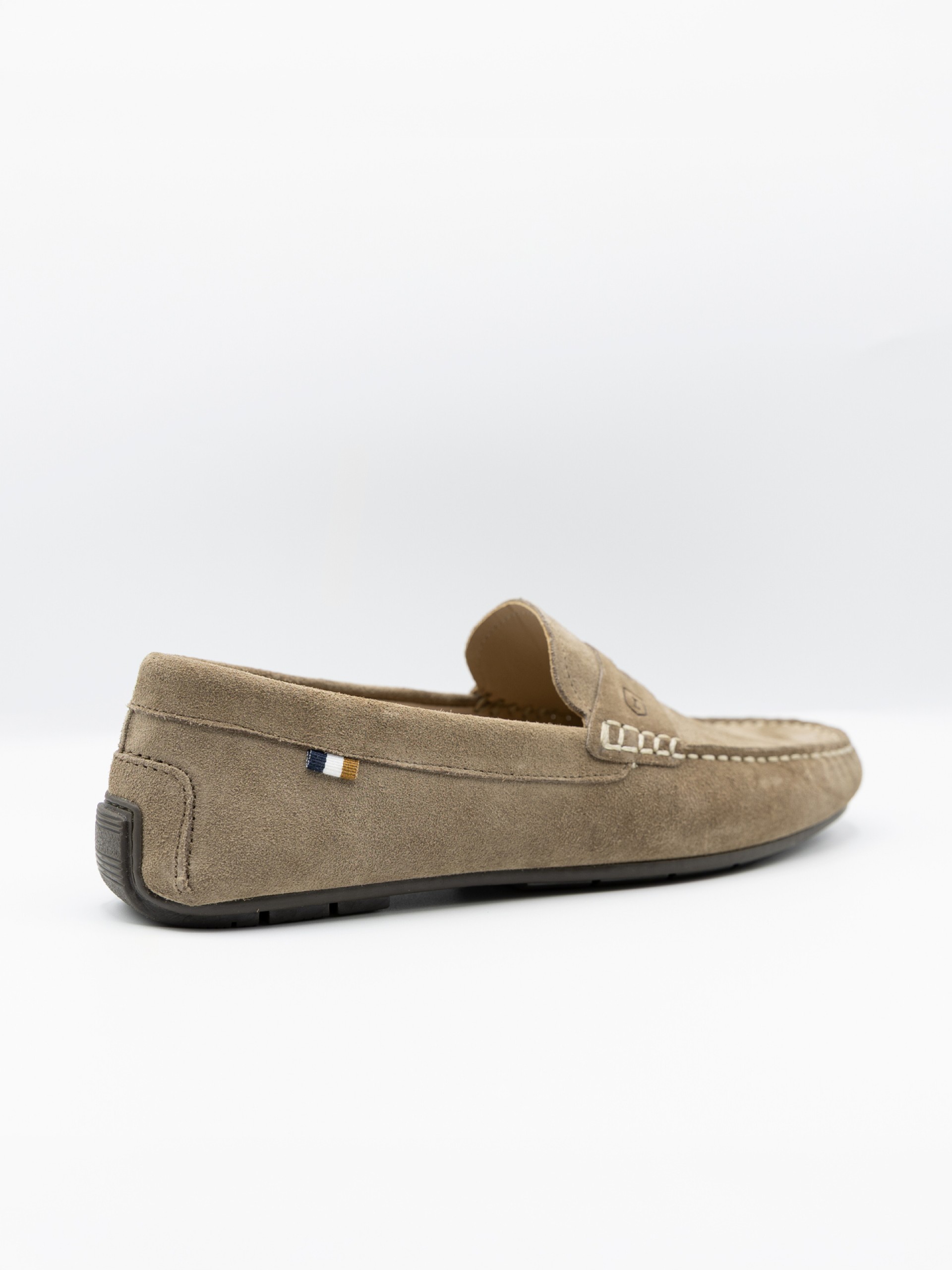Mocasín casual de piel