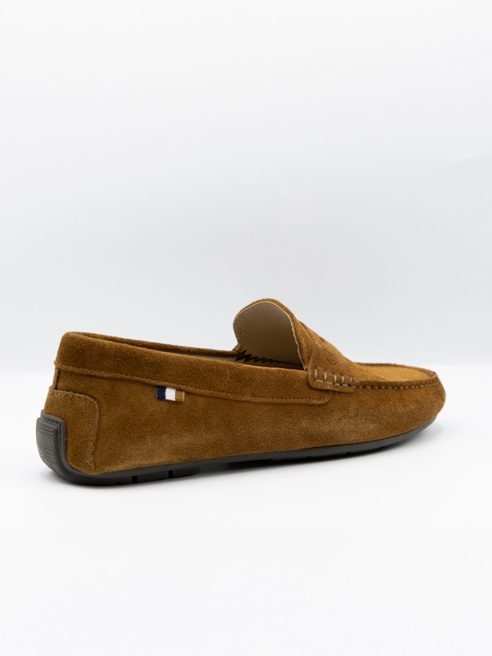 Mocasín casual de piel