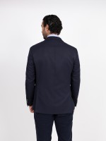 Blazer cruzado liso