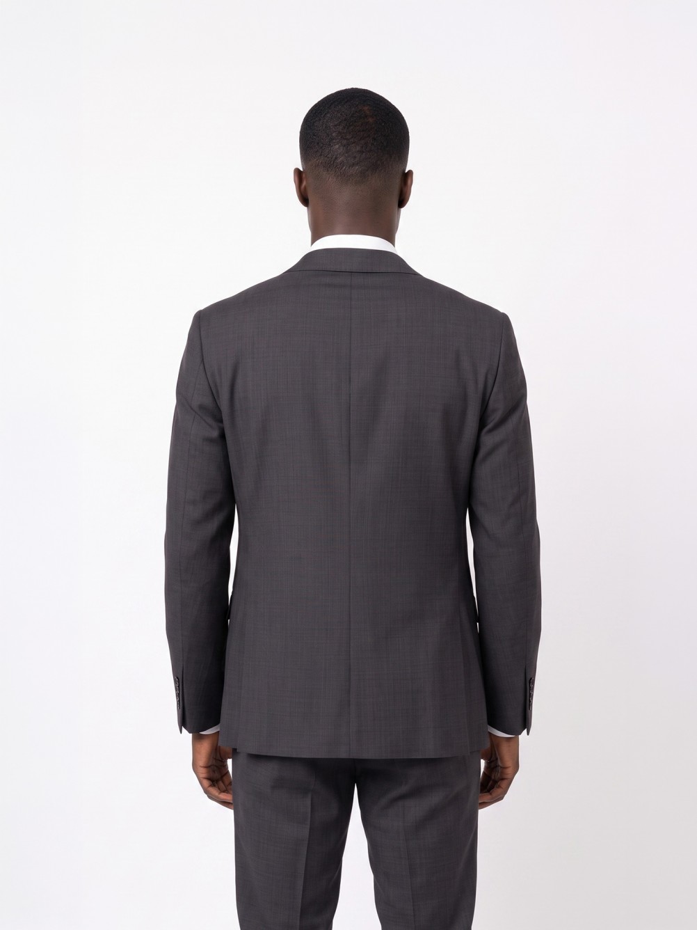 Fato de micro padrão regular fit