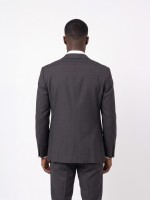 Fato de micro padrão regular fit Fato de micro padrão regular fit
