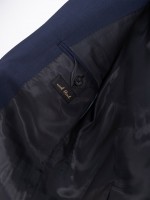 Fato de micro padrão regular fit Fato de micro padrão regular fit