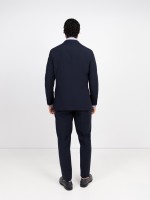 Fato liso slim fit com l�