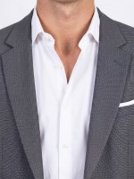 Micro-pattern slim fit suit Micro-pattern slim fit suit