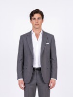 Micro-pattern slim fit suit Micro-pattern slim fit suit