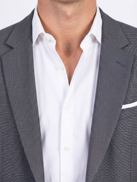 Traje de micro patrón slim fit Traje de micro patrón slim fit