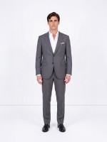 Micro-pattern slim fit suit Micro-pattern slim fit suit