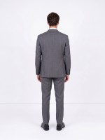 Micro-pattern slim fit suit Micro-pattern slim fit suit