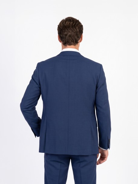 Micro-pattern slim fit suit Micro-pattern slim fit suit