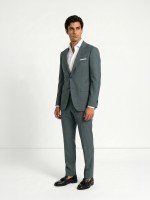 Micro-pattern slim fit suit Micro-pattern slim fit suit