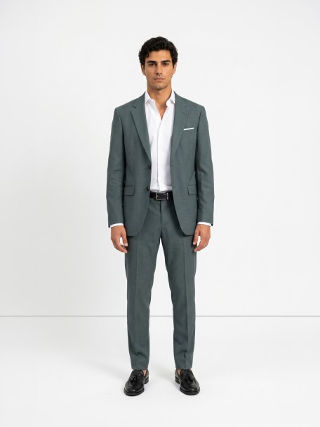 Micro-pattern slim fit suit Micro-pattern slim fit suit