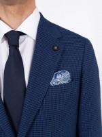 Blazer de micro padrão Blazer de micro padrão