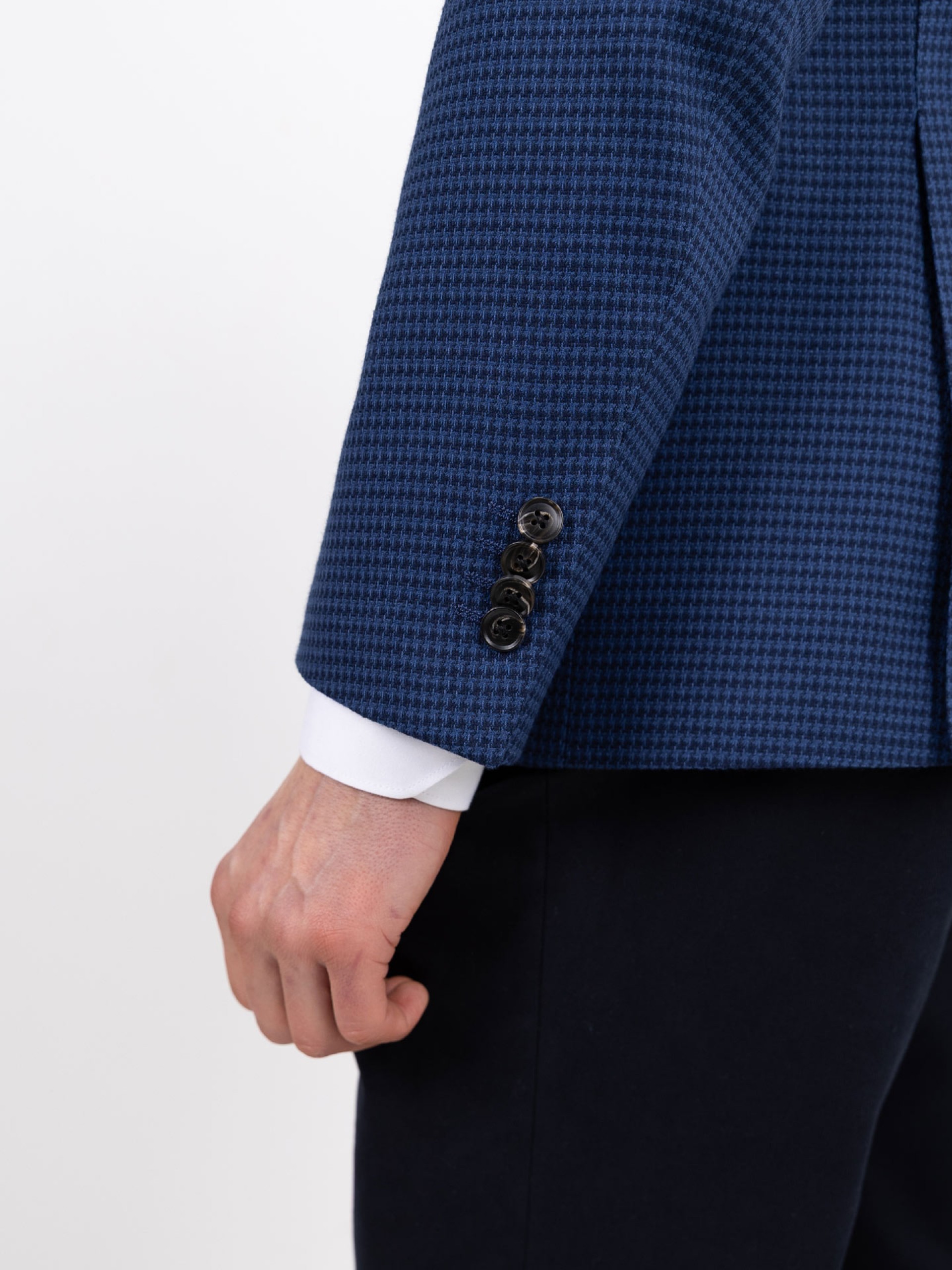 Blazer de micro padrão