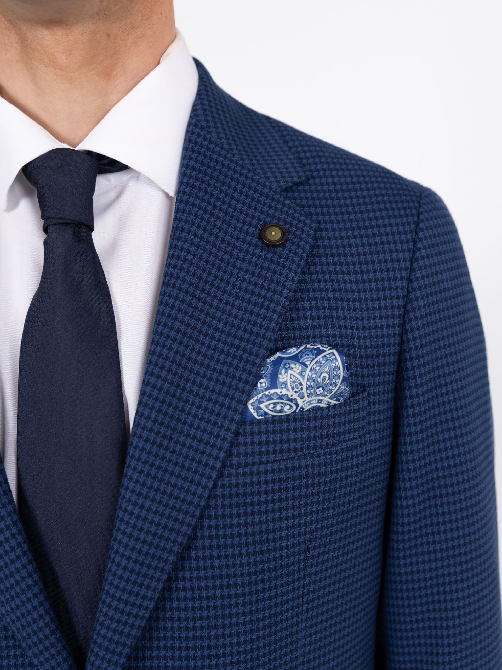 Blazer de micro padrão