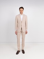 Fato de micro padr�o slim fit