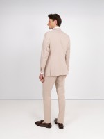 Fato de micro padr�o slim fit