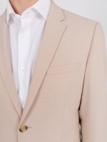 Fato de micro padr�o slim fit