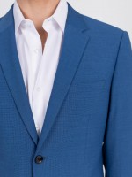 Fato de micro padr�o slim fit