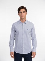 Camisa com padrão 100% algodão Camisa com padrão 100% algodão