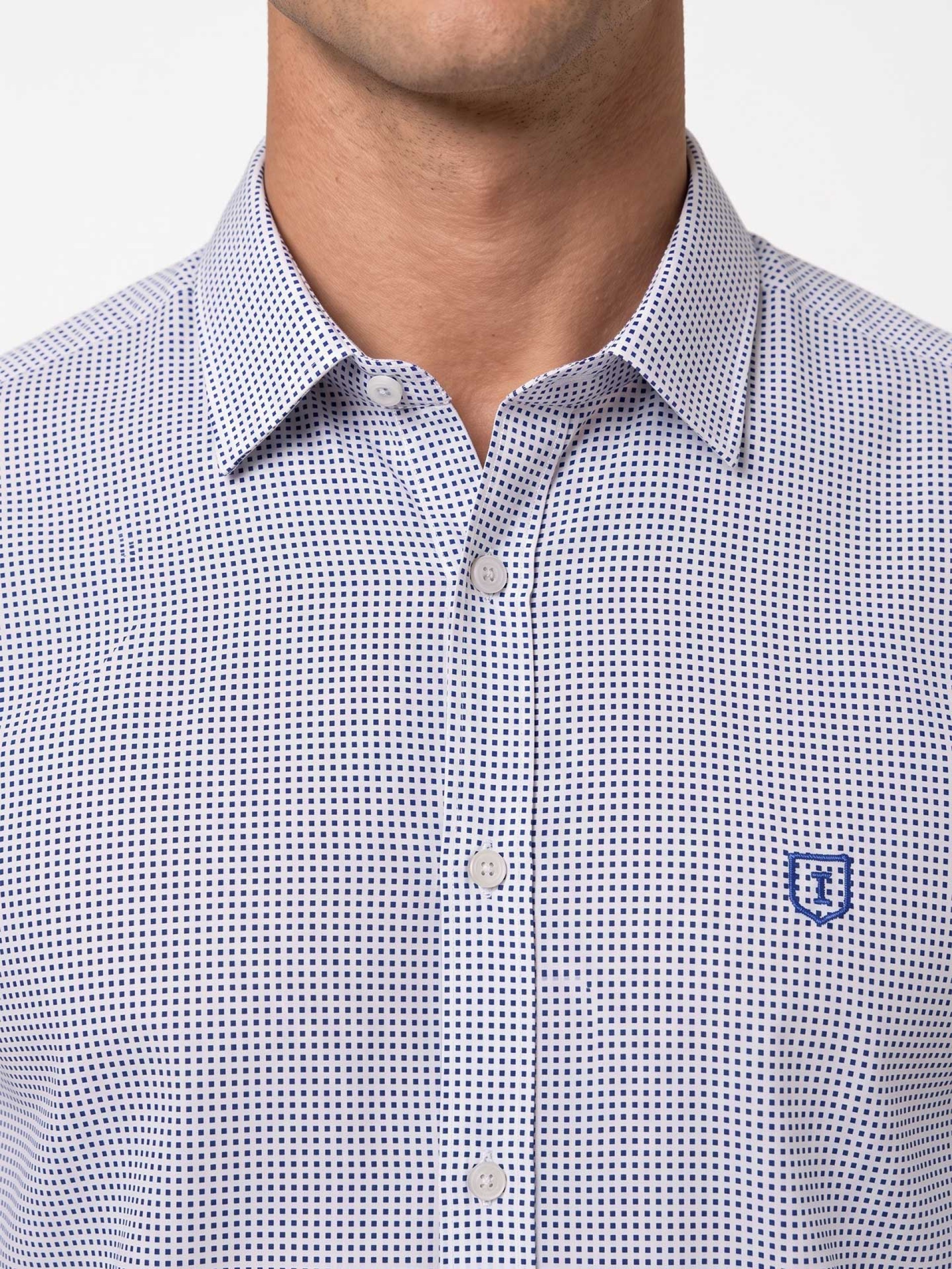 Camisa com padrão 100% algodão