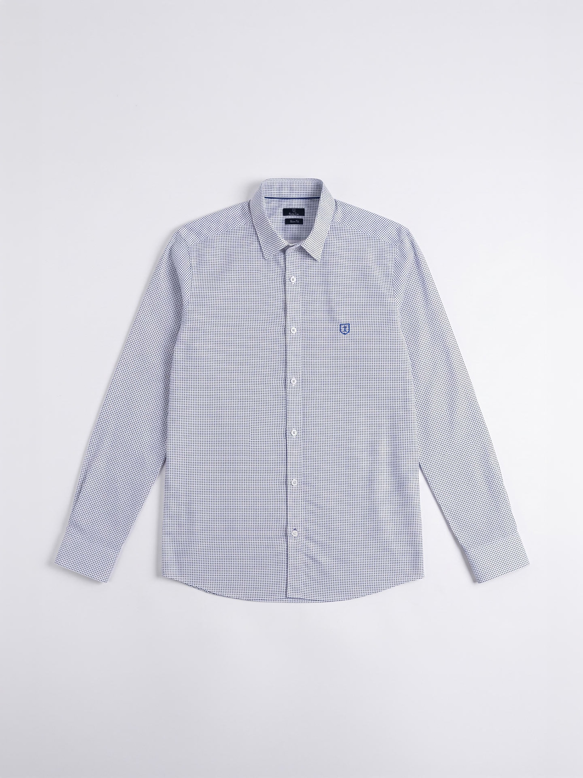 Camisa com padrão 100% algodão