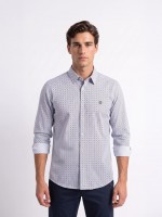 Camisa com padrão 100% algodão Camisa com padrão 100% algodão