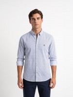 Camisa com padrão 100% algodão Camisa com padrão 100% algodão