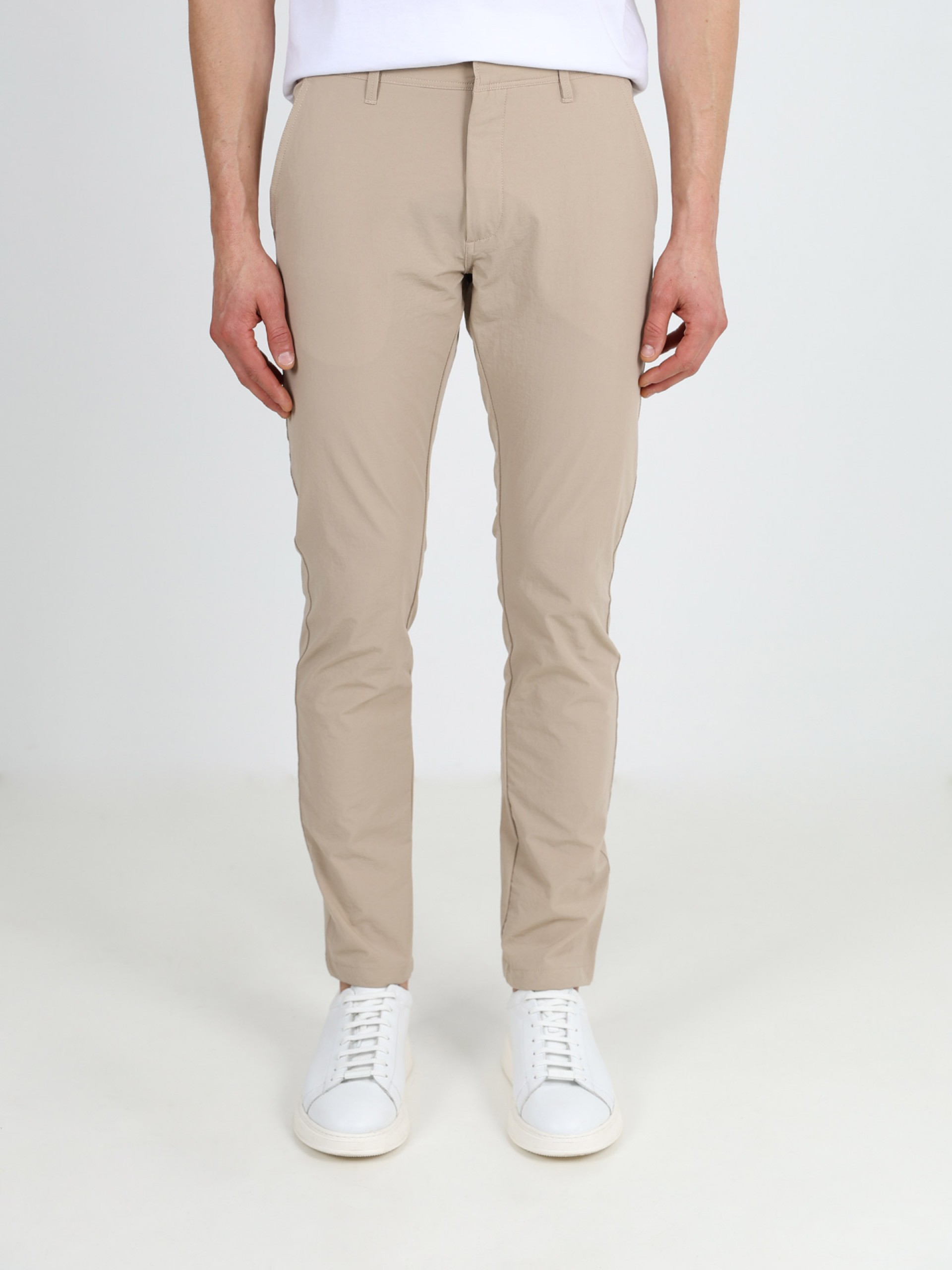 Tech nylon chino pants