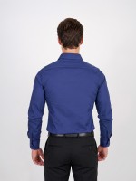 Camisa cl�ssica lisa slim fit