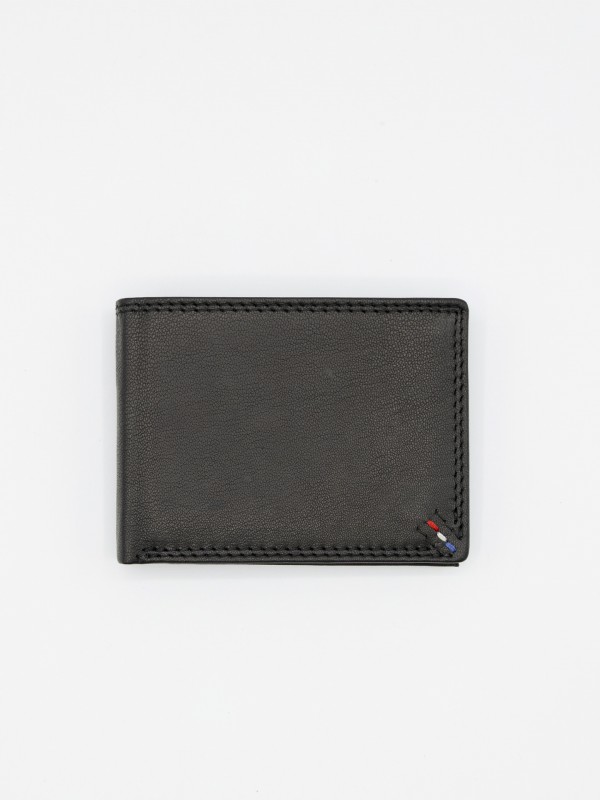 Carteira com compartimento para moedas