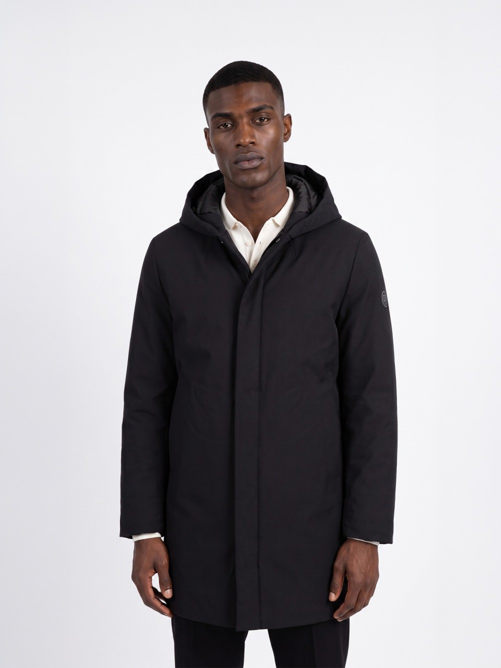 Parka técnica com capuz