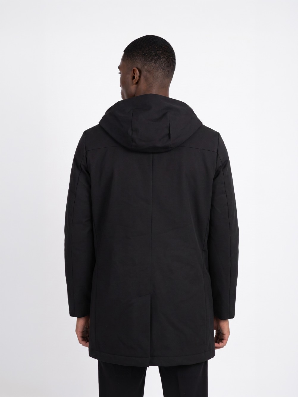 Parka t�cnica com capuz