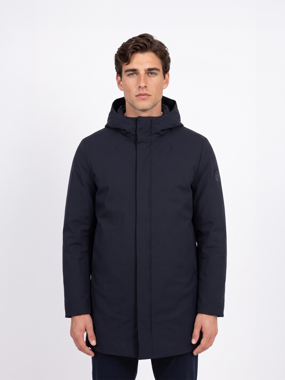 Parka técnica com capuz