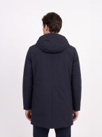 Parka técnica com capuz Parka técnica com capuz