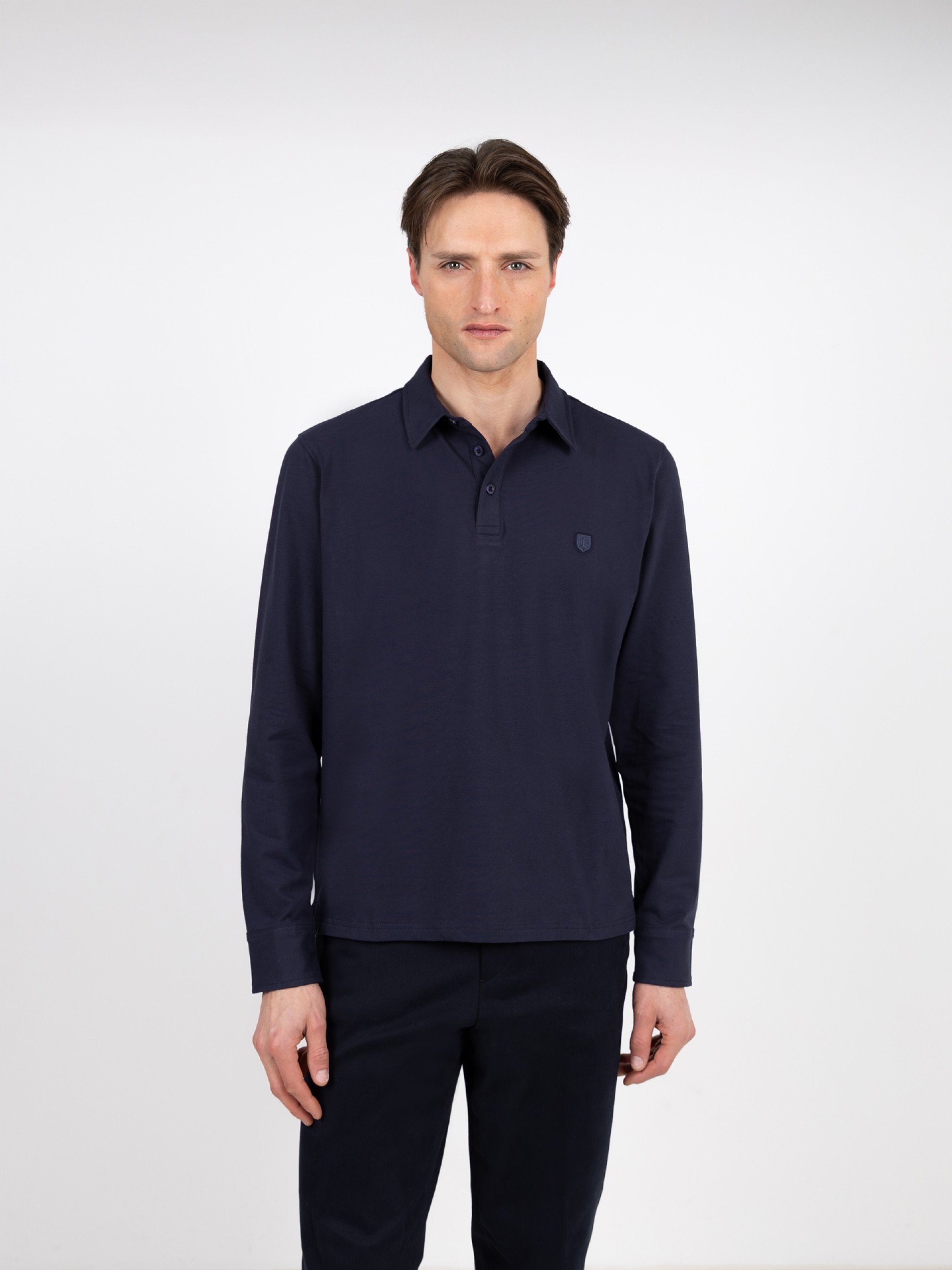 Polo de manga comprida