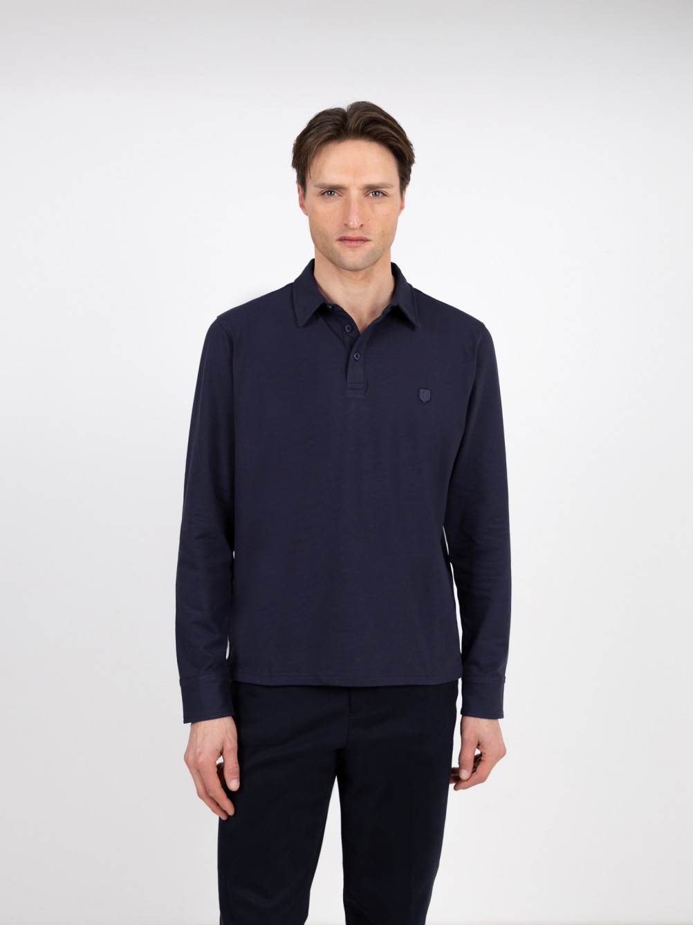 Polo de manga comprida