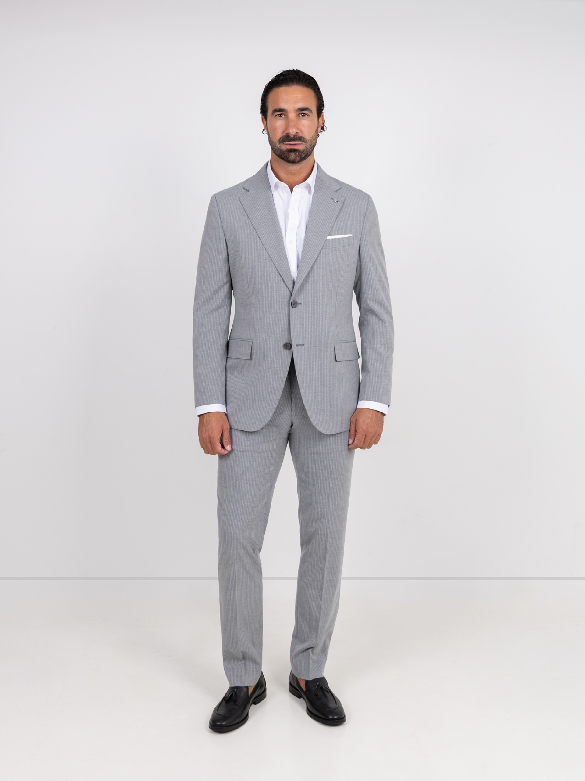 Regular Fit striped suit