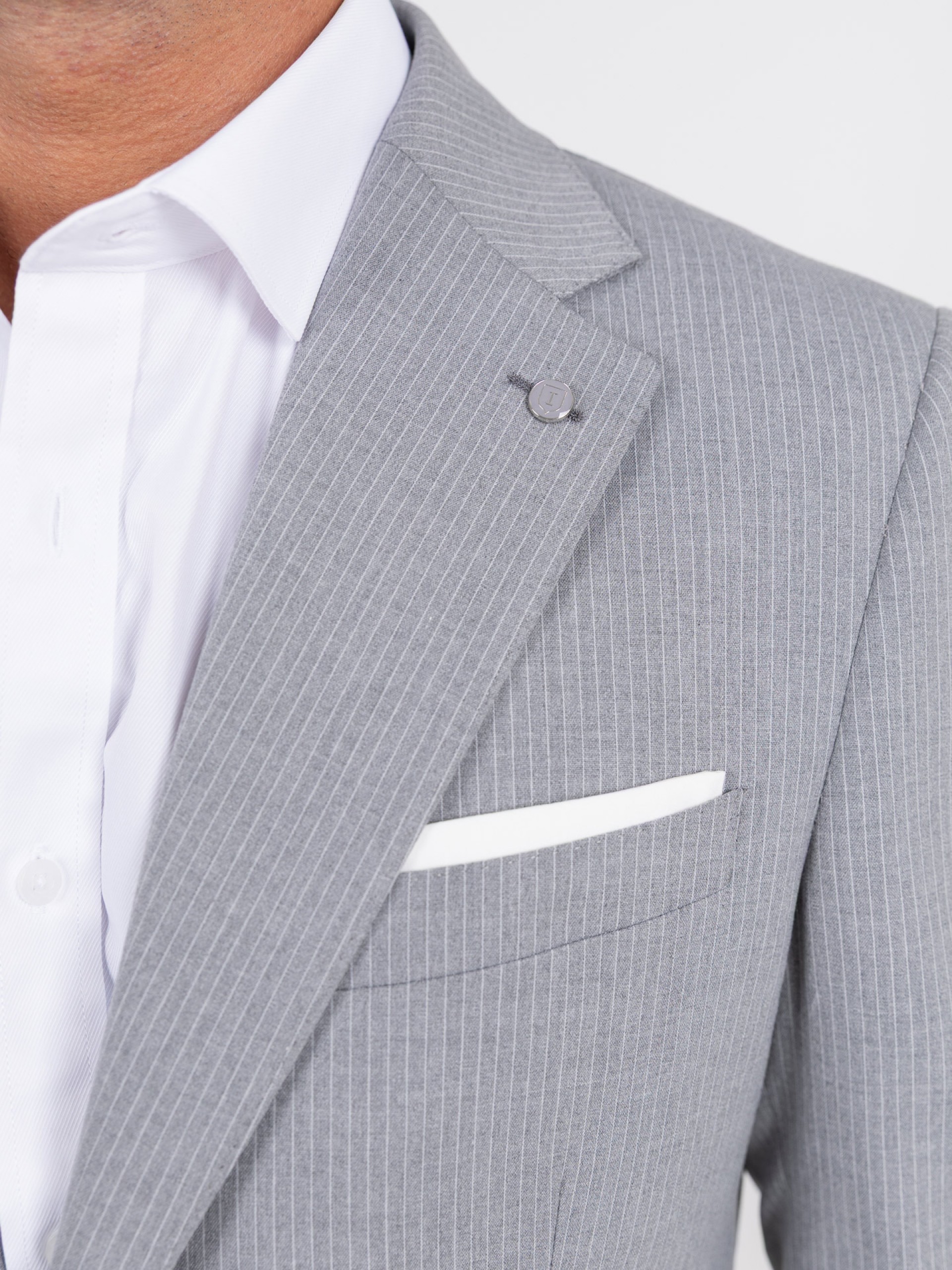 Regular Fit striped suit