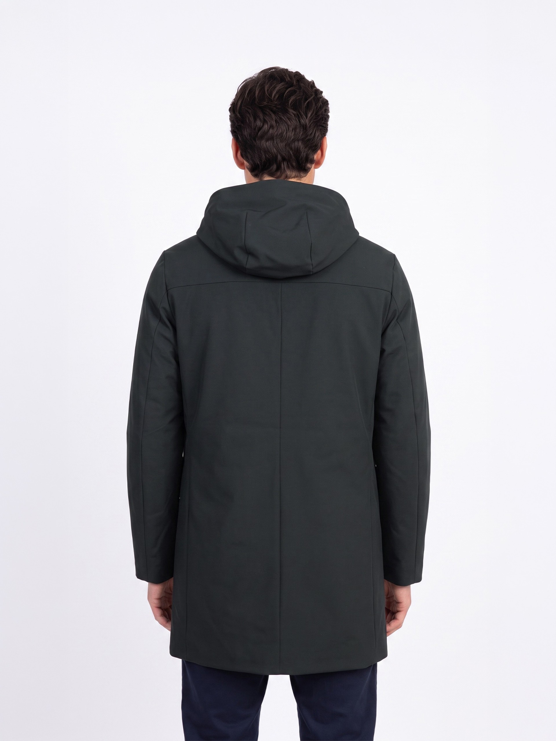 Parka técnica com capuz