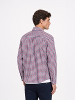 Camisa de algod�n de cuadros