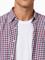 Camisa de algod�n de cuadros
