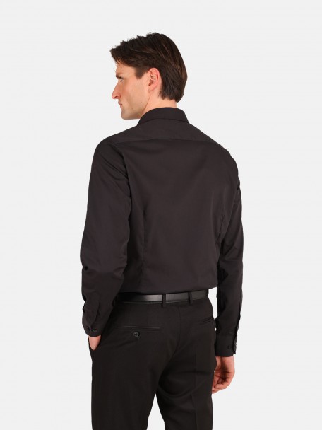 Camisa clásica lisa slim fit Camisa clásica lisa slim fit