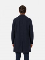 Overcoat with classic lapel Overcoat with classic lapel