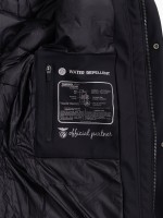 Parka t�cnica com capuz