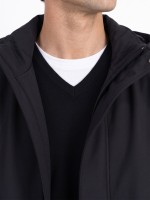 Parka t�cnica com capuz