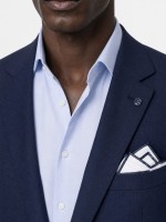 Regular Fit Micro Pattern Suit with Wool Regular Fit Micro Pattern Suit with Wool