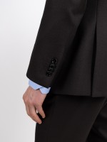 Regular Fit Micro Pattern Suit with Wool Regular Fit Micro Pattern Suit with Wool